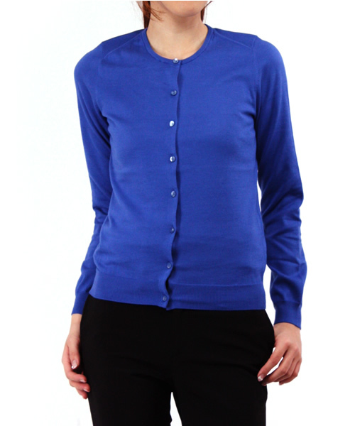 UNITED ARROWS（ユナイテッドアローズ）の「○UAS CO C/N CGN◇（カーディガン/ボレロ・レディース・ホワイト/ブラック/ピンク/ケリー/イエロー/ロイヤルブルー・38/40）」の13枚目の写真