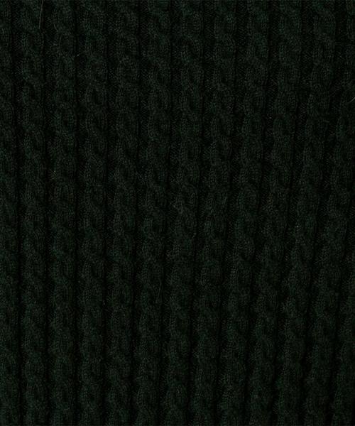 UNITED ARROWS(ユナイテッドアローズ)の「○UWBT MINI CABLE ニット(ニット/セーター・レディース・オフホワイト/ベージュ/ダークグリーン/ネイビー・FREE)」の8枚目の写真