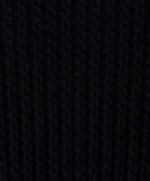 UNITED ARROWS(ユナイテッドアローズ)の「○UWBT MINI CABLE ニット(ニット/セーター・レディース・オフホワイト/ベージュ/ダークグリーン/ネイビー・FREE)」の11枚目の写真