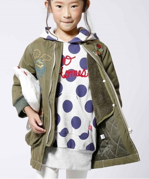 BOOFOOWOO（ブーフーウー）の「フライトジャケット（その他アウター・キッズ・カーキ・X-SMALL/LARGE/SMALL/MEDIUM）」の12枚目の写真