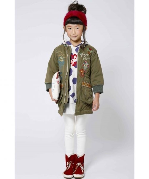 BOOFOOWOO（ブーフーウー）の「フライトジャケット（その他アウター・キッズ・カーキ・X-SMALL/LARGE/SMALL/MEDIUM）」の13枚目の写真