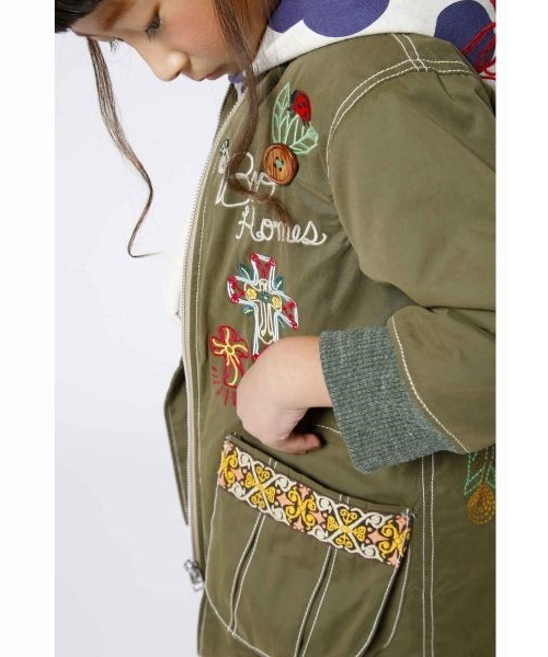 BOOFOOWOO（ブーフーウー）の「フライトジャケット（その他アウター・キッズ・カーキ・X-SMALL/LARGE/SMALL/MEDIUM）」の14枚目の写真