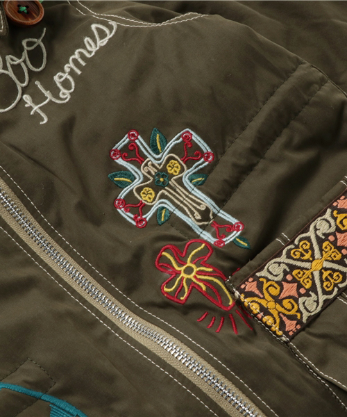 BOOFOOWOO（ブーフーウー）の「フライトジャケット（その他アウター・キッズ・カーキ・X-SMALL/LARGE/SMALL/MEDIUM）」の6枚目の写真