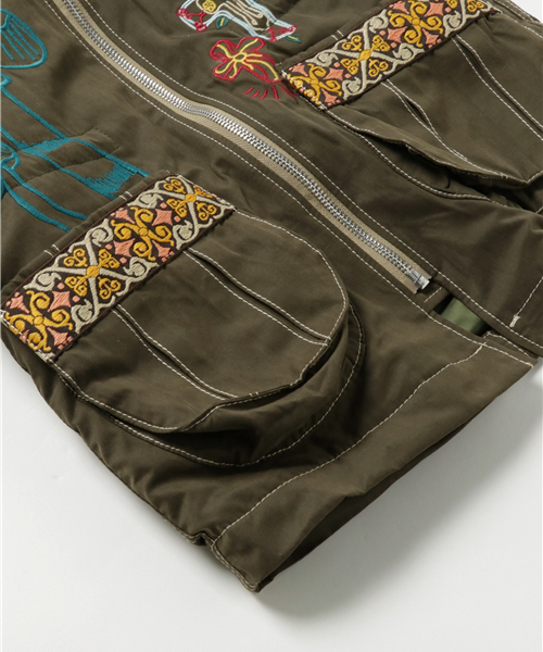 BOOFOOWOO（ブーフーウー）の「フライトジャケット（その他アウター・キッズ・カーキ・X-SMALL/LARGE/SMALL/MEDIUM）」の9枚目の写真