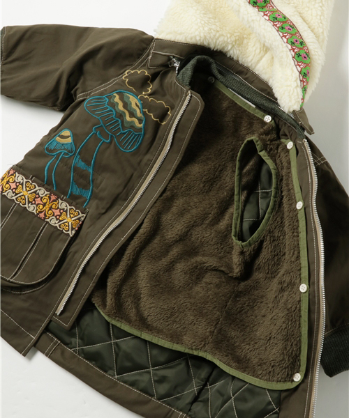 BOOFOOWOO（ブーフーウー）の「フライトジャケット（その他アウター・キッズ・カーキ・X-SMALL/LARGE/SMALL/MEDIUM）」の11枚目の写真