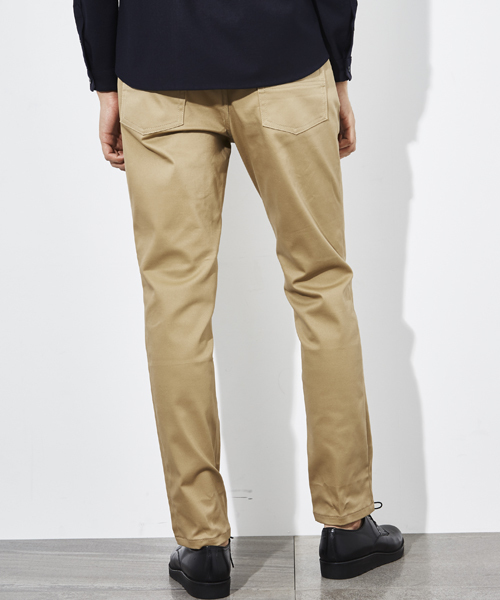 STUDIOUS（ステュディオス）の「スーパーストレッチテーパードカラーチノ（チノパンツ・メンズ・グレー/ブルー/ベージュ/ブラック・1/3/2）」の16枚目の写真