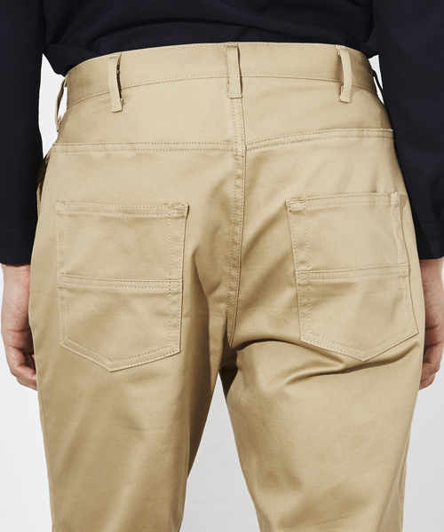 STUDIOUS（ステュディオス）の「スーパーストレッチテーパードカラーチノ（チノパンツ・メンズ・グレー/ブルー/ベージュ/ブラック・1/3/2）」の19枚目の写真