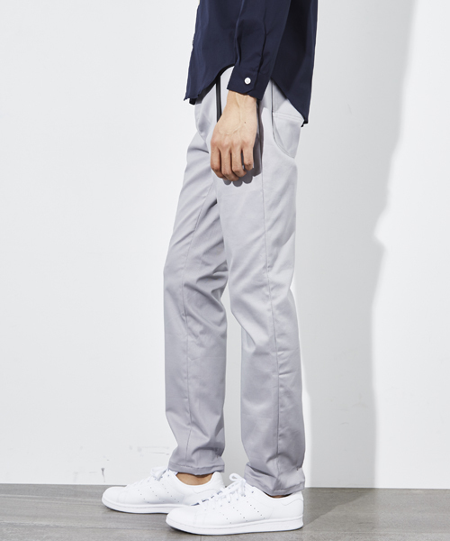 STUDIOUS（ステュディオス）の「スーパーストレッチテーパードカラーチノ（チノパンツ・メンズ・グレー/ブルー/ベージュ/ブラック・1/3/2）」の13枚目の写真