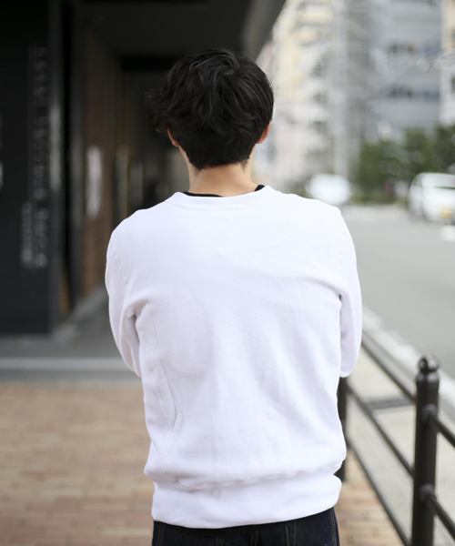 Champion（チャンピオン）の「【Champion/チャンピオン】 クルーネックヘビースウェット（スウェット・メンズ・グレー/ブラック/ホワイト・X-LARGE/MEDIUM/LARGE）」の17枚目の写真