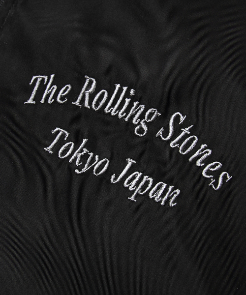 The Rolling Stones　コーチジャケット　リバーシブル　刺繍　L The Rolling Stones コーチジャケット リバーシブル 刺繍 L