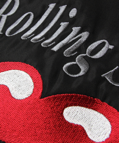 The Rolling Stones　コーチジャケット　リバーシブル　刺繍　L The Rolling Stones コーチジャケット リバーシブル 刺繍 L