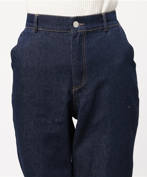 MERLOT（メルロー）の「スカラップ配色ポッケデニムパンツ2216（デニムパンツ・レディース・ネイビー/ライトブルー・SS）」の6枚目の写真