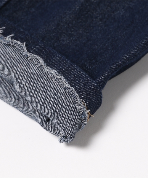 MERLOT（メルロー）の「スカラップ配色ポッケデニムパンツ2216（デニムパンツ・レディース・ネイビー/ライトブルー・SS）」の12枚目の写真