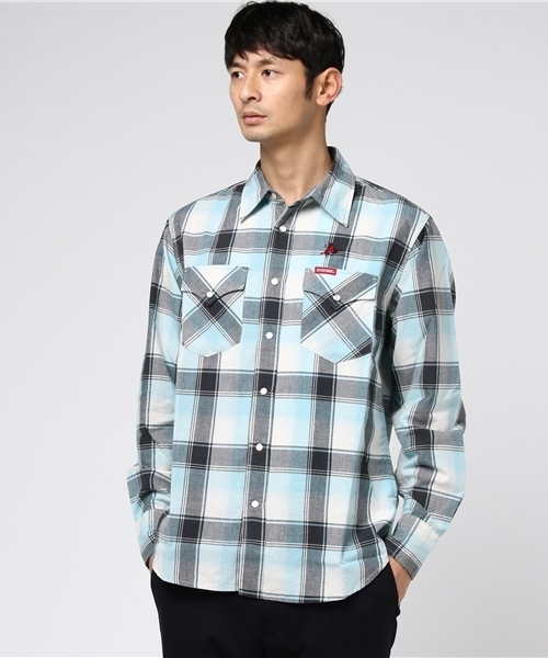 HYSTERIC GLAMOUR(ヒステリックグラマー)の「長袖ウエスタンSH(シャツ/ブラウス・メンズ・ピンク系その他/グリーン系その他/ブルー系その他・SMALL/MEDIUM/LARGE)」の11枚目の写真