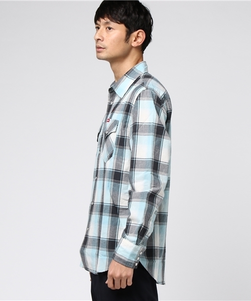 HYSTERIC GLAMOUR(ヒステリックグラマー)の「長袖ウエスタンSH(シャツ/ブラウス・メンズ・ピンク系その他/グリーン系その他/ブルー系その他・SMALL/MEDIUM/LARGE)」の4枚目の写真