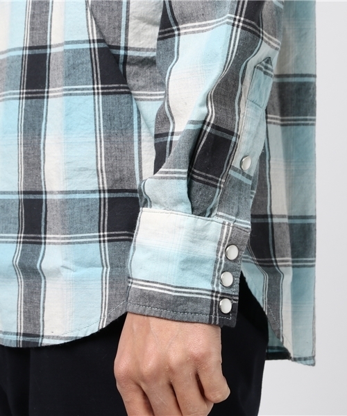 HYSTERIC GLAMOUR(ヒステリックグラマー)の「長袖ウエスタンSH(シャツ/ブラウス・メンズ・ピンク系その他/グリーン系その他/ブルー系その他・SMALL/MEDIUM/LARGE)」の7枚目の写真