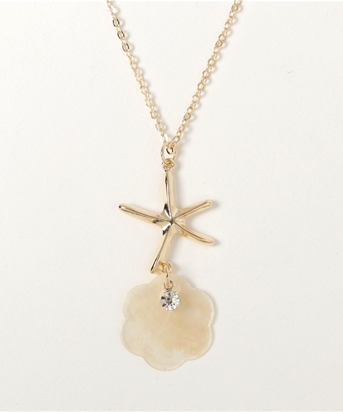 dictionary(ディクショナリー)の「シェルネックレス(ネックレス・レディース・ホワイト系その他2/ホワイト系その他4/ブラック系その他/ブラック系その他3/ブラック系その他5/ブラック系その他6/ホワイト系その他5/ホワイト系その他6/ブラック系その他2/ホワイト系その他/ホワイト系その他3/ブラック系その他4・FREE)」の2枚目の写真