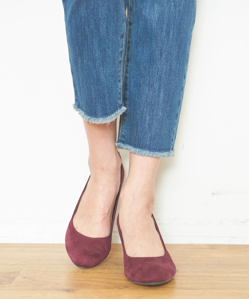 earth music&ecology（アースミュージックアンドエコロジー）の「プレーンパンプス（パンプス・レディース・グリーン/ボルドー/キャメル/ブラック/ネイビー・L/M/S）」の9枚目の写真