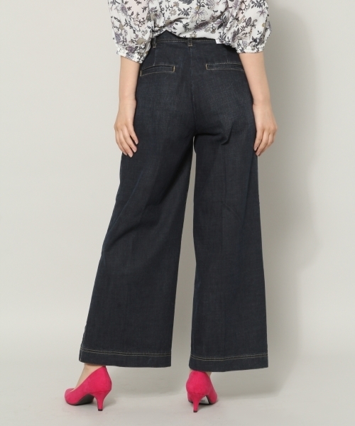 BLISS POINT(ブリスポイント)の「【Sサイズ展開】スソスリットデニムパンツ / 764548(デニムパンツ・レディース・ブラック/ネイビー・SMALL/LARGE/MEDIUM)」の16枚目の写真