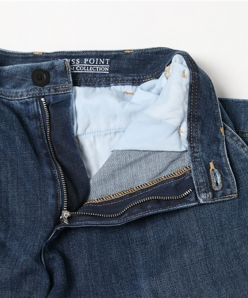 BLISS POINT(ブリスポイント)の「【Sサイズ展開】スソスリットデニムパンツ / 764548(デニムパンツ・レディース・ブラック/ネイビー・SMALL/LARGE/MEDIUM)」の10枚目の写真