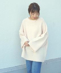 Another Edition | ボートネックビッグニットプルオーバー ◆(ニット/セーター)