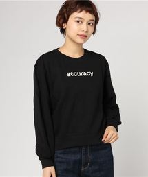 Honeys | ボリューム袖ロゴトレーナー(Tシャツ/カットソー)