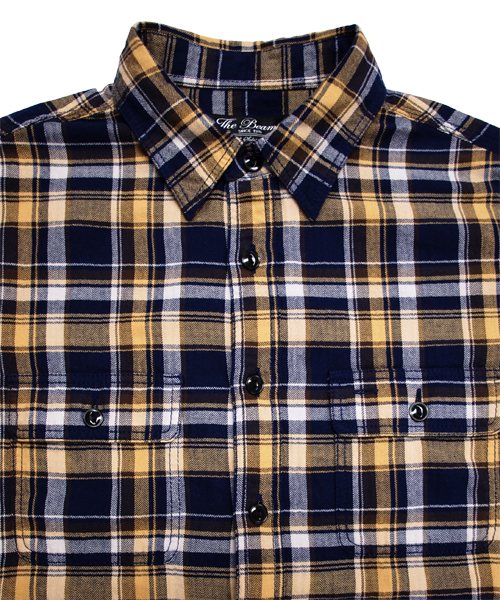 BEAMS（ビームス）の「□【新品番で販売】BEAMS / “SKINNY” チェックWORKシャツ（シャツ/ブラウス・メンズ・グレー/マスタード・SMALL/MEDIUM/LARGE）」の7枚目の写真