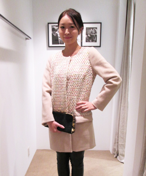 Jewel Changes（ジュエルチェンジズ）の「JCT N/A/W カラー ツイード  