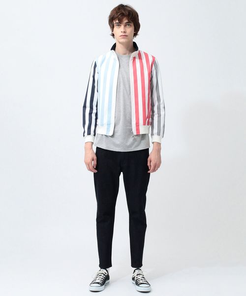 koe×THOM BROWNE（コエトムブラウン）の「[koe×THOM BROWNE]MENS TRACK JACKET（ブルゾン・メンズ・マルチ/ストライプ・LARGE/MEDIUM/SMALL）」の13枚目の写真