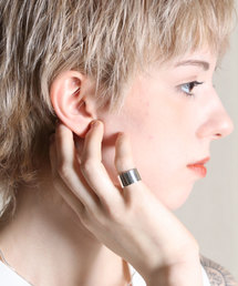 【YArKA/ヤーカ】silver925 11mm plane ring [pwo]/シルバー925 11ミリプレーンリング
