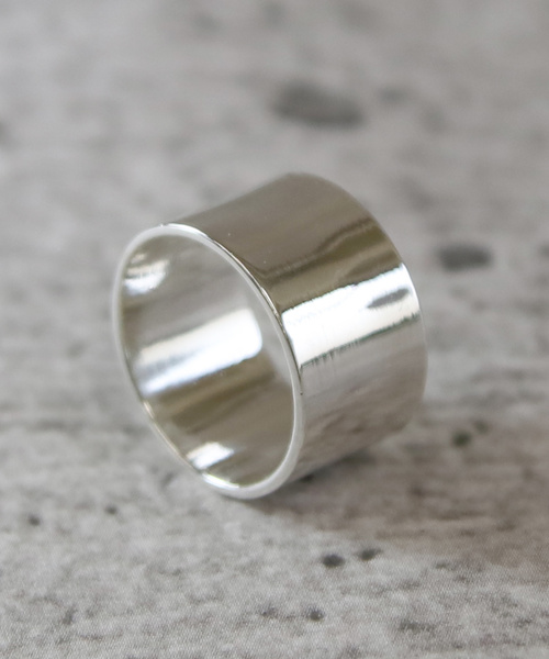 YArKA（ヤーカ）の「【YArKA/ヤーカ】silver925 11mm plane ring [pwo]/シルバー925 11ミリプレーンリング（リング・レディース・ブラック/シルバー/ゴールド・#13/#11/#15/#9）」の16枚目の写真