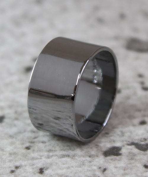 YArKA（ヤーカ）の「【YArKA/ヤーカ】silver925 11mm plane ring [pwo]/シルバー925 11ミリプレーンリング（リング・レディース・ブラック/シルバー/ゴールド・#13/#11/#15/#9）」の18枚目の写真