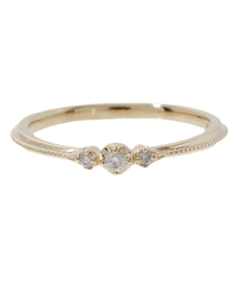 MANIERE de NOJESS | K10PGピンキーリング（70123111306）(リング)