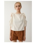 MOUSSY | SHOULDER OPEN CRAPE TOP(T恤)