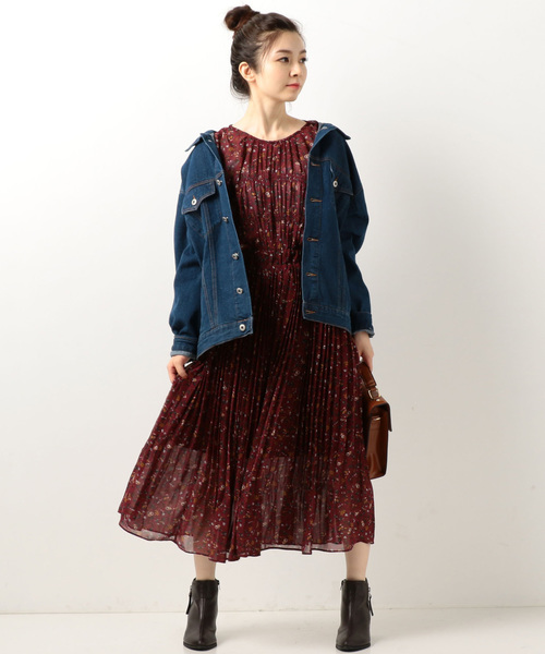 archives（アルシーヴ）の「ビッグシルエットGジャン（デニムジャケット・レディース・ネイビー/ロイヤルブルー・MEDIUM）」の6枚目の写真