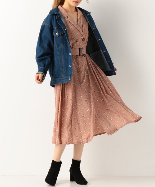 archives（アルシーヴ）の「ビッグシルエットGジャン（デニムジャケット・レディース・ネイビー/ロイヤルブルー・MEDIUM）」の10枚目の写真