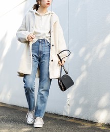 natural couture | ボアハーフコート(その他アウター)