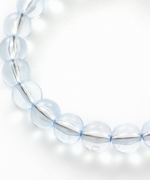 Casselini（キャセリーニ）の「クリアビーズフープピアス（ピアス（両耳用）・レディース・ピンク/ブルー/クリア・FREE）」の8枚目の写真