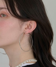 ≪雑誌掲載≫ビッグサークルフープピアス/大ぶり/存在感◎/主役級