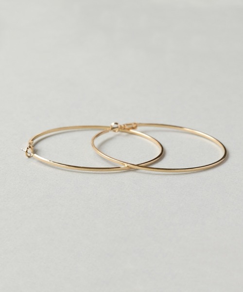 Phoebe(フィービィー)の「ビッグサークルフープピアス/大ぶり/存在感◎/主役級(ピアス(両耳用)・レディース・シルバー/ゴールド・FREE)」の9枚目の写真