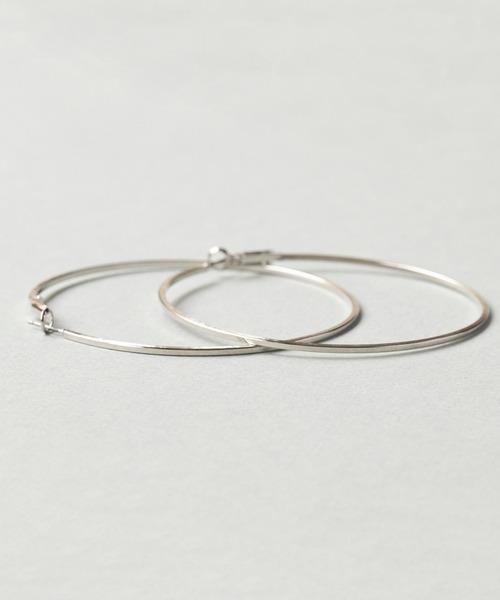 Phoebe(フィービィー)の「ビッグサークルフープピアス/大ぶり/存在感◎/主役級(ピアス(両耳用)・レディース・シルバー/ゴールド・FREE)」の10枚目の写真