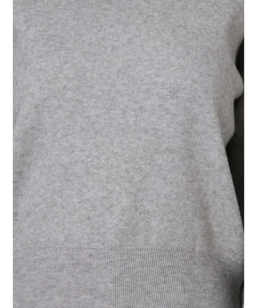 EMODA（エモダ）の「UPネックパフニット（ニット/セーター・レディース・ブラック/ミント/パープル/ブラウン・FREE）」の10枚目の写真