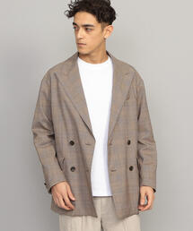 BEAUTY&YOUTH UNITED ARROWS | BY チェック ルーズ 4B ジャケット ◆(テーラードジャケット)