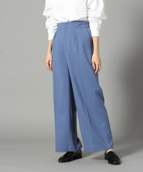 LOWRYS FARM(ローリーズファーム)の「TRワイドパンツ 824370(その他パンツ・レディース・アイボリー/ブラック/グレー系その他/ブルー・MEDIUM/LARGE)」の18枚目の写真