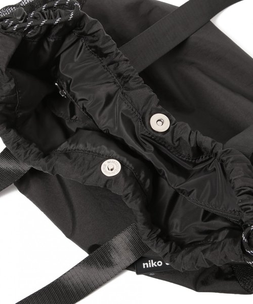 niko and...（ニコアンド）の「オリジナル巾着2WAYトート（トートバッグ・レディース・ホワイト/ブラック・0）」の18枚目の写真