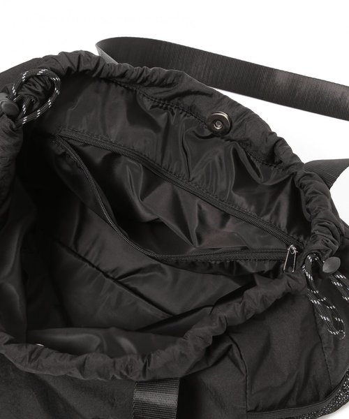 niko and...（ニコアンド）の「オリジナル巾着2WAYトート（トートバッグ・レディース・ホワイト/ブラック・0）」の9枚目の写真