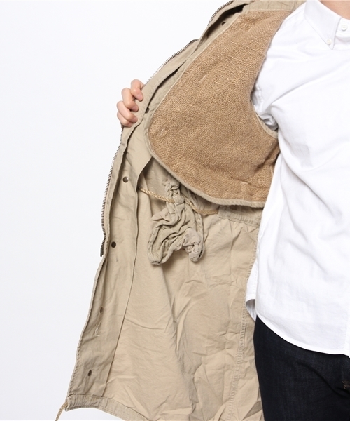 goa（ゴア）の「M-48フィールドパーカー（モッズコート・メンズ・モカ/ベージュ/カーキ・2/1）」の11枚目の写真