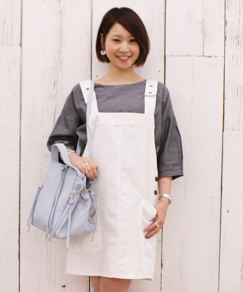 mystic(ミスティック)の「3WAY BAG(ショルダーバッグ・レディース・アイボリー/ブラック/ベージュ/サックスブルー・フリ-)」の4枚目の写真