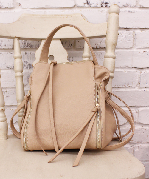 mystic(ミスティック)の「3WAY BAG(ショルダーバッグ・レディース・アイボリー/ブラック/ベージュ/サックスブルー・フリ-)」の8枚目の写真