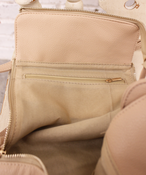 mystic(ミスティック)の「3WAY BAG(ショルダーバッグ・レディース・アイボリー/ブラック/ベージュ/サックスブルー・フリ-)」の13枚目の写真